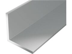 Winkelprofil gleichschenklig Alu Silber eloxiert - 1000mm - 25 x 25 x 1,5