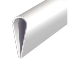 Klemmprofil Kunststoff Weiß - 15 x 0,9 - 2000mm