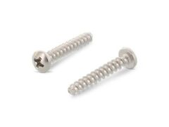 500 x Rundkopfschrauben für Thermoplaste Edelstahl A2 4,0x14 H