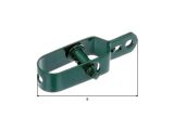 Drahtspanner, verzinkt RAL6005 Grün,...