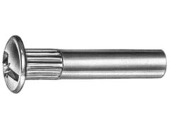 Schnäppchenartikel - Möbelverbinder Hülse , vernickelt M4 - 30-40 mm