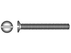 SB DIN 963 Senkschraube mit Schlitz Edelstahl A2 M8x40 (4x) + Mutter M8 SW13 (4x)