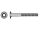 SB ISO 10642 Senkschraube ISK Edelstahl A2 M8x30 SW5 (4x) + Mutter M8 SW13 (4x)