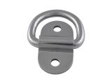 Klappauge Edelstahl A4 D-Ring 8mm, Platte 60x32mm