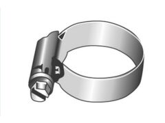 SB DIN 3017 Schlauchschelle Edelstahl A2 12-22/12 (2x)