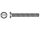 SB DIN 963 Senkschrauben mit Schlitz Edelstahl A4 M8x40 (4x) + Mutter M8 SW13 (4x)