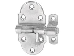 Grendelriegel 35 mm - Blau verzinkt