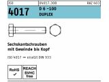 50 x Sechskantschrauben Vollgewinde ISO 4017 Werkstoff...
