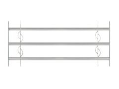 Secorino Style Fenstergitter ausziehbar,vz,1000-1500x450