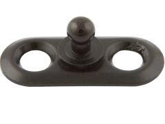 Tenax Unterteil zum Verschrauben MSvc  27x11mm schwarz