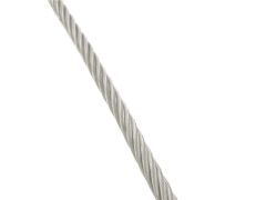 Edelstahldrahtseil weich/flexibel 6x36 IWRC sZ A4  6mm (500m)