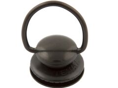 Tenax-Knopf Oberteil mit Ring MSvc  Klemmbereich 1-5mm, schwarz