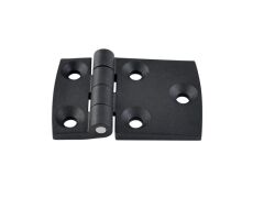 Kunststoff-Scharnier, asymmetrisch A4/PA  75x50mm
