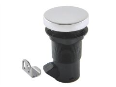 Druckknopfschloss A4/Nylon  36mm, rund
