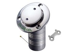 Einfüllstutzen Pop-up mit Schlüssel, 30° A4  1 1/2" WATER