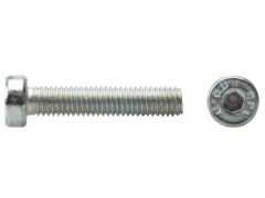 Schnäppchenartikel - 500 x Zylinderschrauben mit Innen- sechskant, niedriger Kopf 8.8   galv. verzinkt - 6 x 16 (DIN7984)