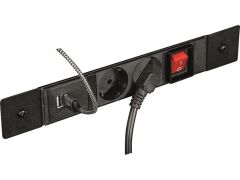 Zubehör Werkstattwagen UNIVERSE CH-Version 240V Steckerleiste inkl. 5m Kabel und Kabelhalter
