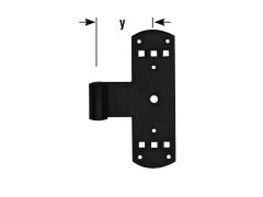 Kreuzband - 13mm Rolle - Schwarz