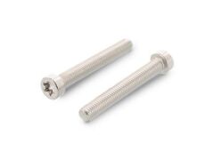 200 x Zylinderschrauben, ISK Vollgewinde, niedriger Kopf ISO 14580 A2-070 M 6X55/55 TX30