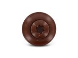 200 x Spenglerschrauben 2tlg. mit Dichtscheibe 15 mm Art. 9087 A2 4,5X60 TX20 - RAL 8011