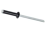 500 x Standard Blindniet Alu/Stahl FK 4,0 X 18 RAL9005 -...