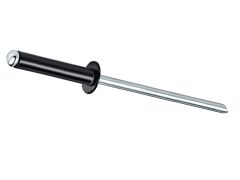 500 x Standard Blindniet Alu/Stahl FK 4,8 X 06 RAL9005 - Klemmbereich: 1,5-2,5mm