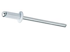 3500 x Standard Blindniet Alu/Stahl FK 4,0 X 18 RAL9010 - Klemmbereich: 10,5-14,5mm
