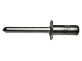 100 x Mehrbereichsblindnieten Alu/Stahl Flachkopf 3,2 X...
