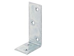Balkenwinkel,galvanisch verzinkt, dickschichtpassiviert - 40 x 80 x 30 x 2mm
