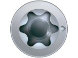 100 Stück SPAX-RA Flachsenkkopf T-STAR plus VG, WIROX - 7,5 x 180