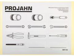 Werkzeugetiketten zur Beschriftung von Werkstattwagen