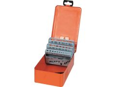 Metall-Kassette neutral 1-13/0,5 ohne Bohrer