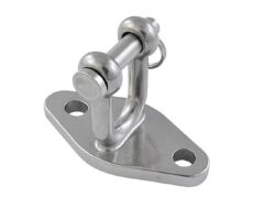 Grundplatte mit Rundschäkel, MT-Serie A4  8mm