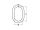 Oval-Aufhängering 1-2-Strang Duplex Duplex D6  für Kette 6 (7)mm