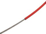 Edelstahldrahtseil 7x7 sZ PVC farbig ummantelt A4/PVC...