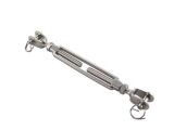 Wantenspanner offen Gabel-Gabel A4  M4, Bolzen 4mm
