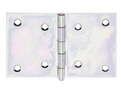 Scharnier, Hell verzinkt - 80 x 120 x 1,5mm