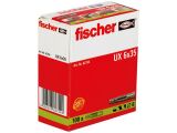 100 x fischer Universaldübel UX 6 x 35