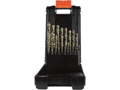 Kunststoff Kassette Mambo DIN 338 Typ Co8% N-HD 19-tlg. 1 - 10 mm/0,5 stgd.