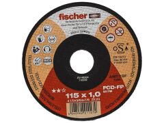 25 x fischer Trennscheibe FCD-FP 115 x 1,0 x 22,23 INOX