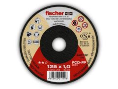 25 x fischer Trennscheibe FCD-FP 125 x 1,0 x 22,23 INOX