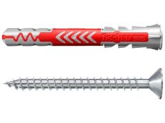 25 x fischer DuoPower 8 x 65 S mit Senkkopfschraube