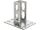 10 x fischer Sattelflansch PSF 41 zl