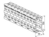 1 x fischer Montageprofil FMP 160 - 6 m