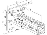 1 x fischer Auslegerkonsole FMC 90-500
