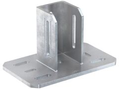 1 x fischer Sattelflansch FMSF 90L