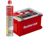 1 x fischer FIS VL 300T im Koffer 20 Kartuschen + 40 Statikmischer)