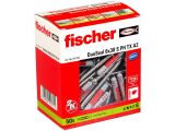 50 x fischer DuoSeal 6 x 38 mit Halbrund TX Schraube...