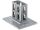 5 x fischer Sattelflansch PSF 82 A4