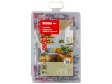 1 x fischer ProfiBox DuoPower + EasyHook + Schraube A2 (144 Teile)